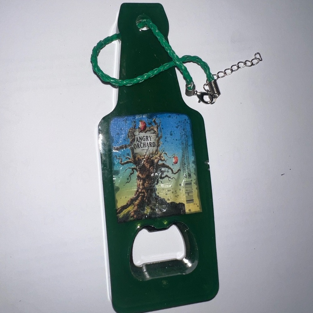 ANGRY ORCHARD 🍻 Custom Resin Bottle Opener – Handmade & Personalized Barware 🍻